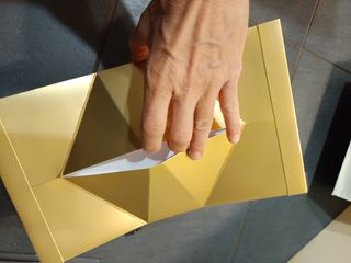 Sacchetto Chanel Oro e Nero