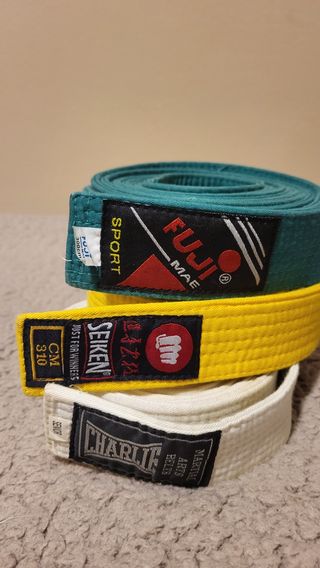 Cinturones de artes marciales (Fuji Mae, Seiken, C