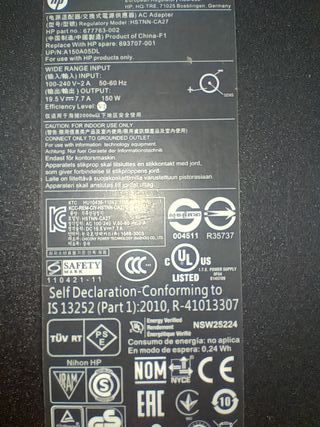 Ordenador HP 8200 Elite USDT sin HD pero con Cady