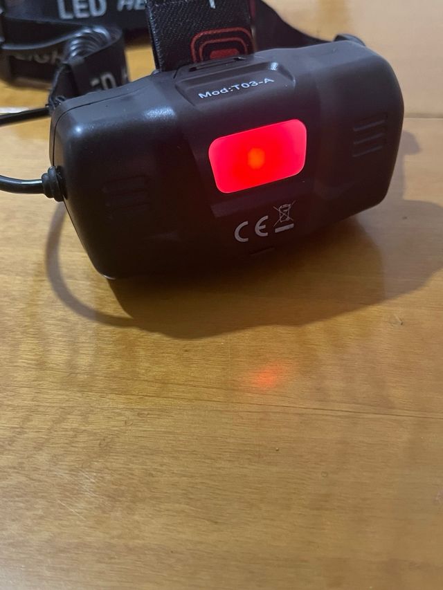 Linterna Frontal LED 3 Focos