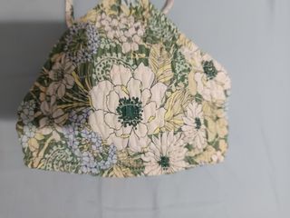 Bikini floral verde talla XS