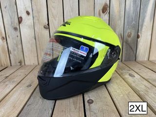 KAPPA T-2XL KV31 FLUOR YELLOW/MATT BLACK