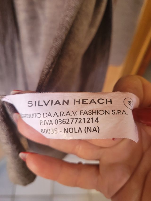 Cardigan donna SILVIAN HEACH grigio taglia S