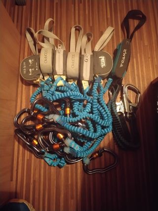 Cabos anclaje disipadores Petzl Scorpio Vertigo