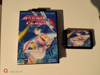 Arrow Flash Mega Drive japones R-e-p-r-0
