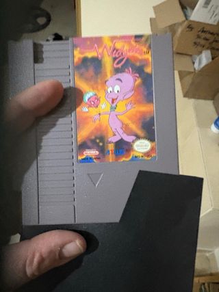 Juego NES Wacky World de Nintendo