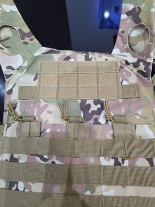 Chaleco Táctico Militar Airsoft Camuflaje + bolsa 
