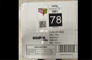Cuna de viaje NUEVA  Parchís