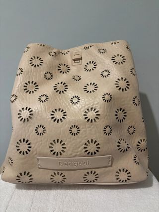 Mochila Desigual Beige