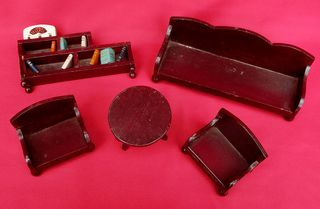 CASA DELLE BAMBOLE D'EPOCA, GIOCATTOLI, MOBILI, VESTITI