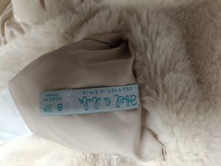 Cazadora invierno niña peluche. Talla 8