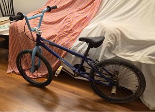 Bicicleta BMX niño azul