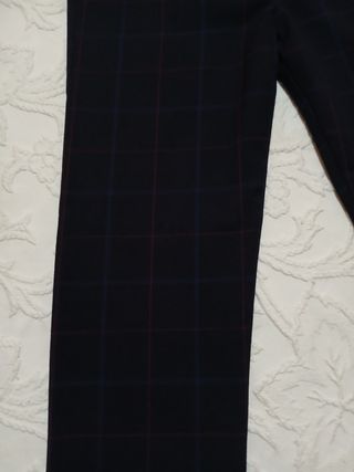 Pantalón de cuadros para caballero