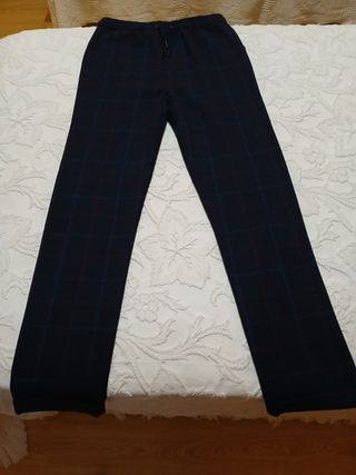 Pantalón de cuadros para caballero