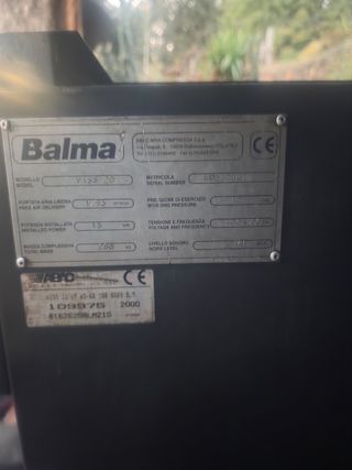 Compresor Balma VISS 2010