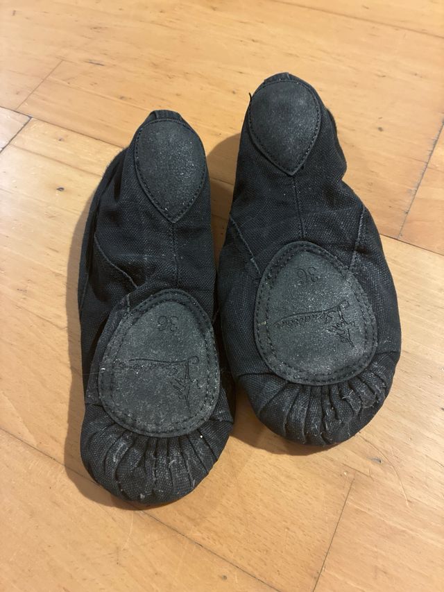 Zapatillas de danza negras