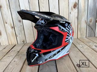 AIROH TWIST 2.0 XL SPECIAL KATANA RED GLOSS 