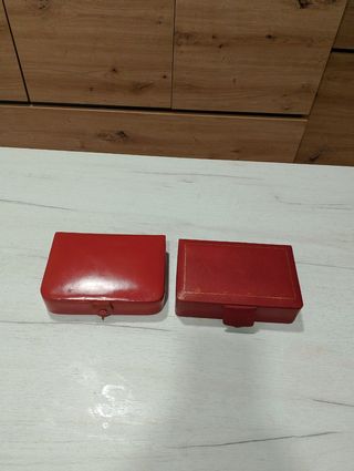 Lote 2 Cajas Joyería Relojes (1 Longines)