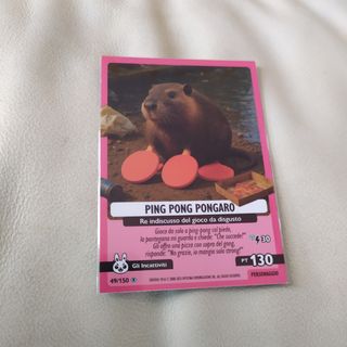 Carta Ping Pong Pongaro 49/150