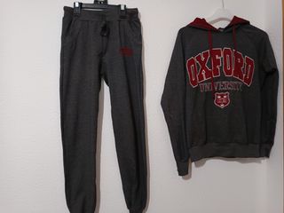 Conjunto chándal Oxford University gris