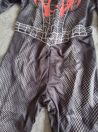 Disfraz Spiderman y Venom niño. Talla 98 - 100 cm