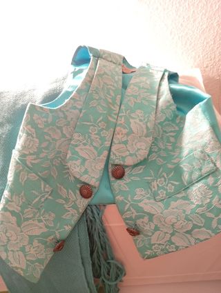 TALLA 2 Chaleco y fajín huertano Jagra
