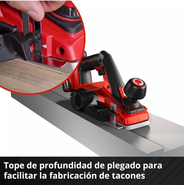 Cepillo eléctrico inalámbrico Einhell 18V