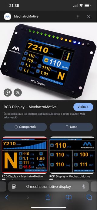 Pantalla RCD DISPLAY mechatroMotive