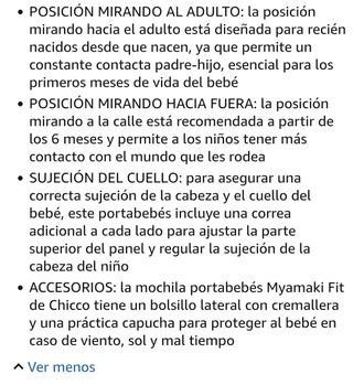 Mochila Porteo Ergonómica Chicco