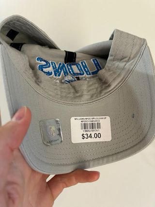 Cappellino NFL Detroit Lions Champions 47 Grigio