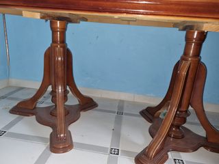 Mesa extensible madera pino