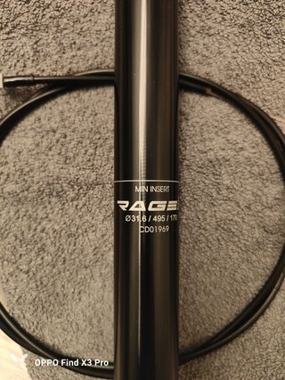 Tija telescópica RAGE