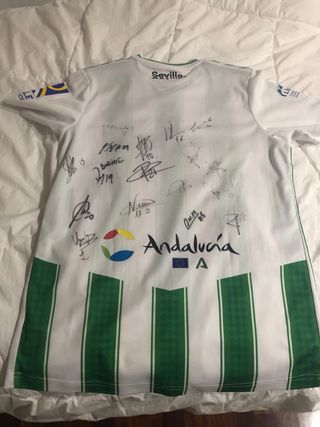 Camiseta Betis Firmada por Jugadoras