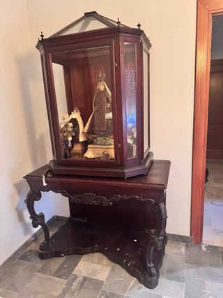 Virgen del Carmen de vestir antigua