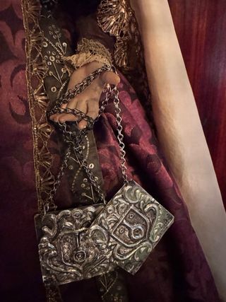 Virgen del Carmen de vestir antigua