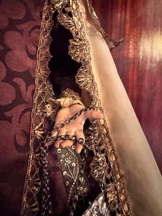 Virgen del Carmen de vestir antigua