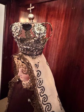 Virgen del Carmen de vestir antigua