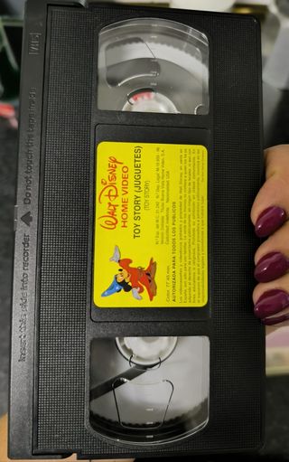 Toy Story VHS Película Infantil Español