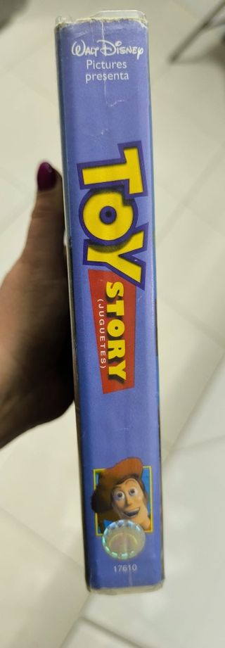 Toy Story VHS Película Infantil Español