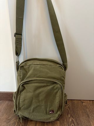 Bolso de hombro Quiksilver verde militar