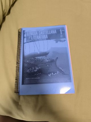 Libro lengua castellana y literatura 1 de Bach