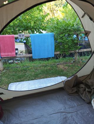 Tienda de campaña Quechua Base seconds 4.1