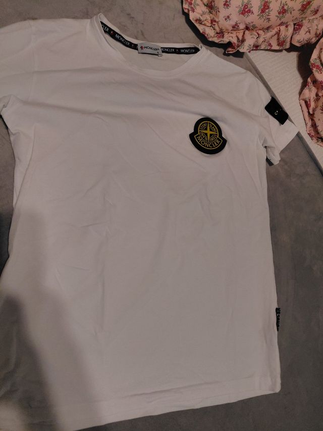 Camiseta Moncler Blanca Talla S
