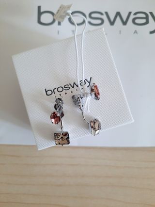 Orecchini Brosway pendenti con cristalli
