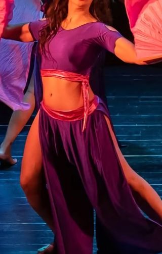 Traje Danza Oriental / Vientre Talla Única