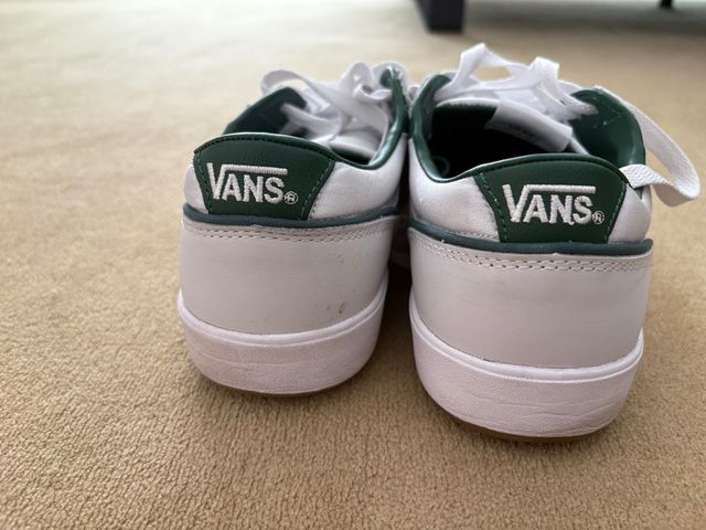 Zapatillas Vans Lowland Blancas y Verdes
