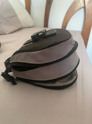 Sillín Orbea con bolsa y soportes