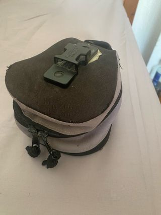 Sillín Orbea con bolsa y soportes