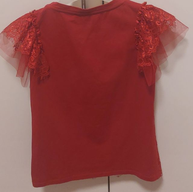 Maglia Mimi Muà rossa taglia XS