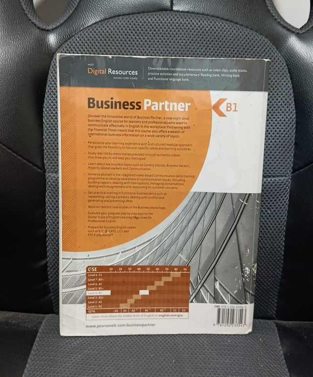 Business Partner B1 Coursebook, Pearson
